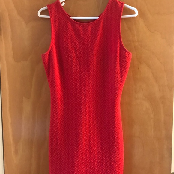 Red above the knee causal dress - Picture 1 of 2